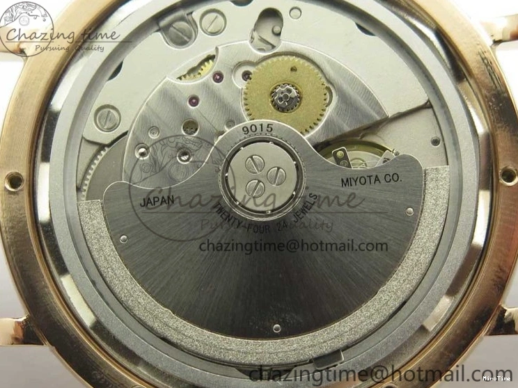 MIROTIME 0319 Portofino IW458101 RG MK 1:1 Best Edition Silver Dial On Red Leather Strap MIYOTA FashionForward 7162